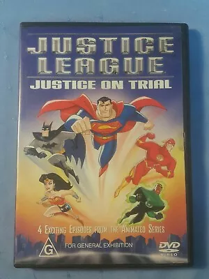 Justice League Justice On Trial (DVD 2004) 4 Episodes From The Animated Series • $4.75