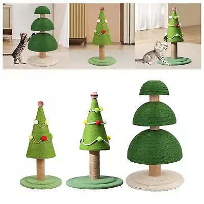 Kitten Kitty Sisal Scratch Tree Cats Scratcher For Kitten Outdoor Indoor • $241.26