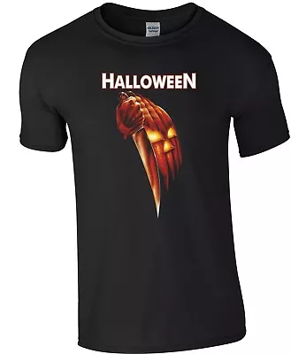 Halloween T-shirt Horror Slasher 70s Classic Cult Film Yolo Tumblr BLACK Jason • £10.23