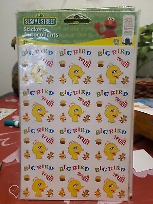 Vintage Sesame Street Stickers 26 Stickers 1 Sheet • $2.50