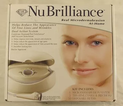 NuBrilliance Professional Home Microdermabrasion AntiAging Skin Face Care Kit • $29.98