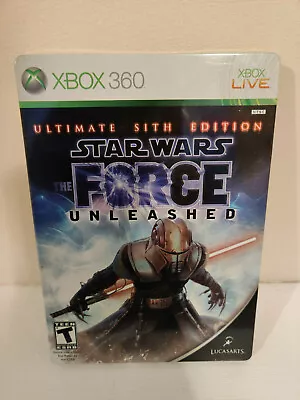$45 • Buy Star Wars Force Unleashed 1&2 BUNDLE. Steelbooks. NO GAME Please Read!