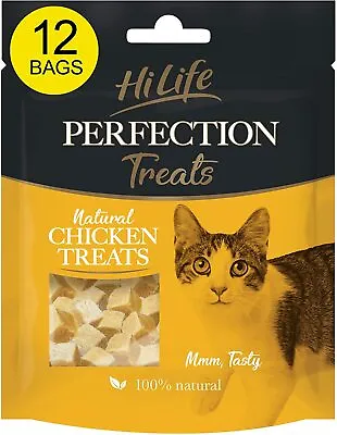£8.49 • Buy HiLife Perfection Treats - Natural Chicken Treat 10g (Pack Of 12)