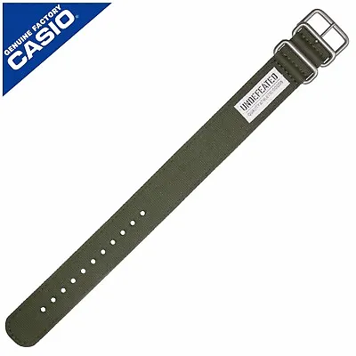 CASIO Genuine Casio Watch Strap Band For DW-6901UD-3 DW-6901 UD GREEN 10451852 • £48.99