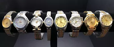 Estate Lot 8 Vintage Women Watches - Sharp Gruen Watch-it Anne Klein • $11.24