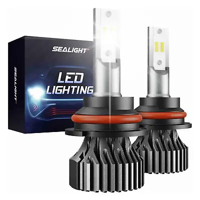 HB5 9007 LED Headlights LED Lights Bulbs Kit High Low Beam White 6000K SEALIGHT • $36.79