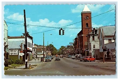 C1950's View Of Main Street Cars Norway Maine ME Unposted Vintage Postcard • $14.98