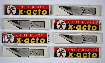 40x Vtg X-ACTO Knife Replacement Blades No 24 • $49.95