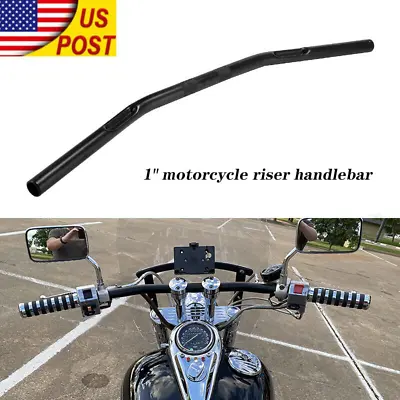 1  Motorcycle Drag Handlebar Z Bar Straight Bar For 1982-2014 Harley Sportster • $41.22