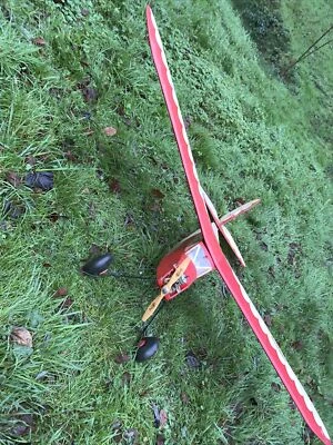 £120 • Buy Quaker Flash Aeroplane Aircraft RC Radio Controlled Plane 68” Span PAW Diesel