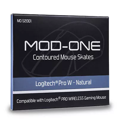 MOD-ONE Contoured Mouse Skates For Logitech Pro Wireless Natural • $7.99