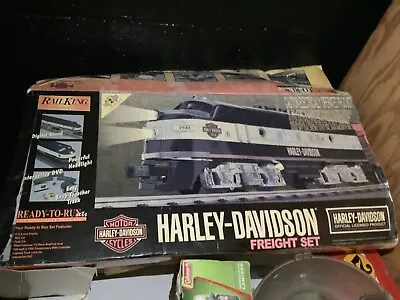 Mth 30-4120-1 Harley Davidson F-3 Diesel Freight Set O Gauge Train Sound 2.0 Nib • $620