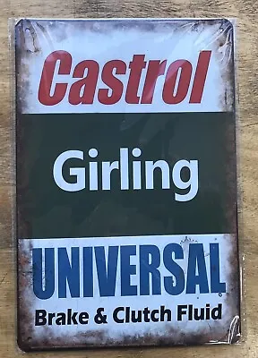 $6 • Buy Castrol Tin Sign
