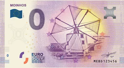 £7.38 • Buy 1 X 0 EURO - Moinhos EuroSouvenir