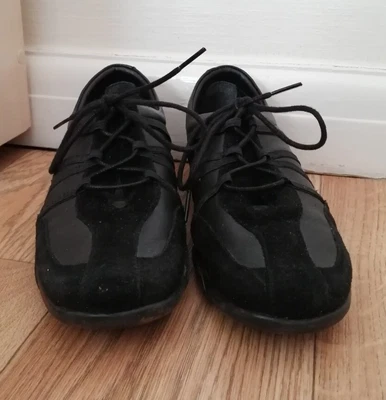 £1.50 • Buy M&S Footglove Ladies Black Lace Up Shoes - Size 6