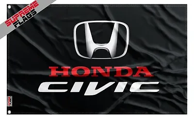 Honda Civic Flag  (3x5 Ft) Beer JDM Garage • $14.99