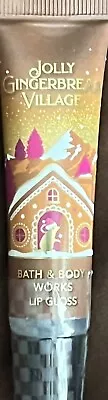 New Bath & Body Works Jolly Gingerbread Village Lip Gloss-full Size • $8.31