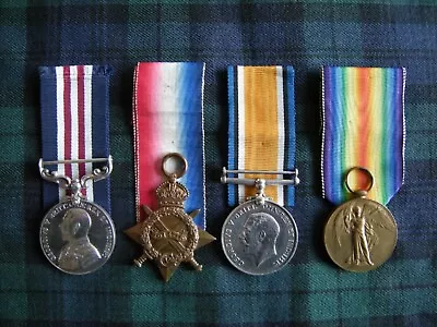 Military Medal 1914/15 Star Trio Group Highland Light Infantry Gallipoli Veteran • £520