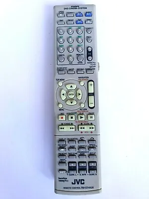 £16.95 • Buy Genuine JVC RM-STHR3R DVD CINEMA SYSTEM Remote Control For RXV-THR3E XV-THR3EUC 