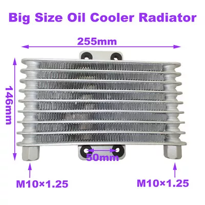 Big Size Oil Cooler Radiator For Pit Dirt Bike ATV Quad Motorcycle Parts • $51.96