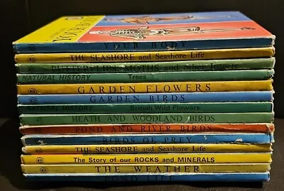 14 Ladybird Books Series 536 Natural History British Wild Animals Pond Life L4 • £34.95