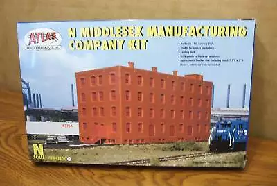 Atlas #2870 N Scale Middlesex Manufacturing Company Building Kit • $43.95
