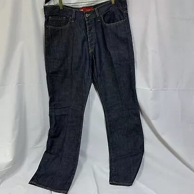 X2 Denim Laboratory M11 Straight Leg Denim Jeans 36 X 34 Button Fly (Express) • $6.40