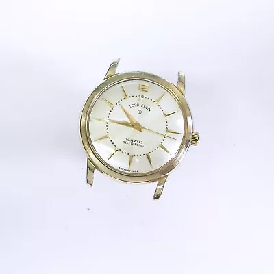 1950s Mens GF 33MM Lord Elgin Waterproof Swiss 30J Automatic Watch For Repair NR • $9.50
