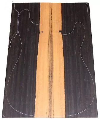 Gabon / African Ebony Drop Top / Lam Top For Electric Guitar Or Bass EDT16 • $99