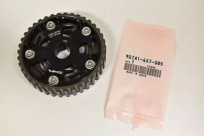 Vms 88-00 Honda Civic D15 D16 Sohc Adjustable Racing Cam Gear & Oem Cam Key Bk • $69.95