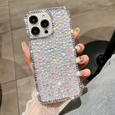 For Various Phone Bling Ice Diamond Glitter Fashion Luxury Women Girl Case Cover • $8.76