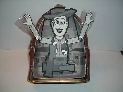 Loungefly Disney Toy Story Woody Puppet  Mini Backpack~ With Tags~ Brand New~ • £24.11