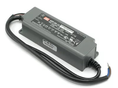 Mean Well NPF-60-15 AC-DC Single Output LED Driver Power Supply 15VDC 60 Watt • $29.95