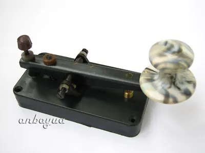 Morse Code Keyer Telegraph Straight Key Made In Ukraine • $10