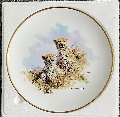 David Shepherd - Cheetah Plate  - (g4531b) • £14.99