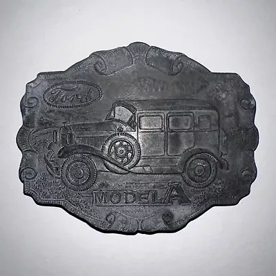 Vintage- Ford Model A Belt Buckle 3”x 4” • $10