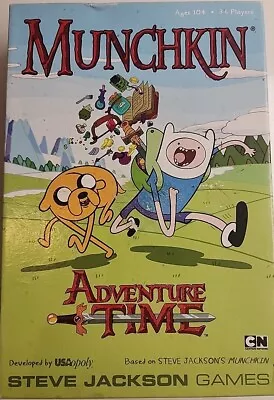 Munchkin Adventure Time Card Game - Steve Jackson USAopoly • $38.95