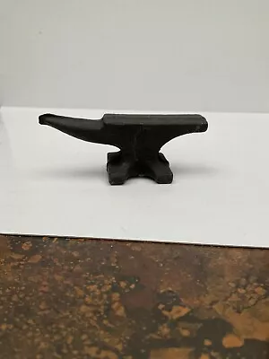 Vintage Miniature Cast Iron Metal Anvil  3.5”x 1.5” • $40