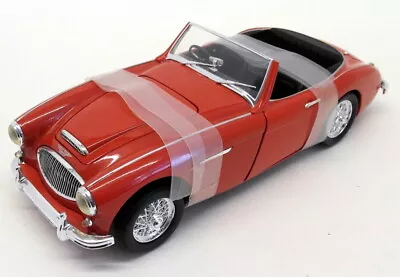 Ertl 1/18 Scale Diecast Model Car 7460 - 1961 Austin Healey 3000 Mk2 - Red • £179.99