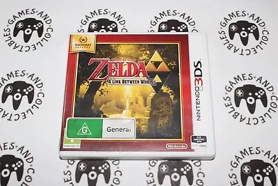 Nintendo 2DS / 3DS | The Legend Of Zelda - A Link Between Worlds | Boxed OzShop • $54.99