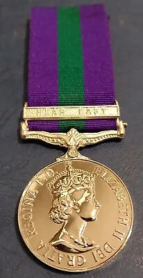 Full Size Unworn General Service Medal & Ribbon EIIR NEAR EAST Campaign COPY • £38.50