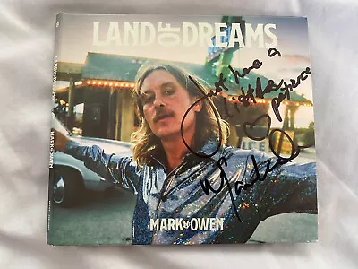 Mark Owen Signed - Land Of Dreams CD (Signed & Personalised 3) Take That • £39.97