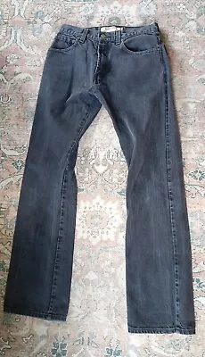 Vintage Faded Black Levis 517 Bootcut Mens Jeans 31x34 • $6.99