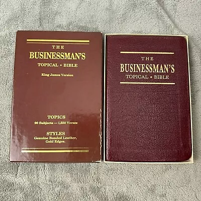 The Businessman's Topical Bible 1988 • $19.99