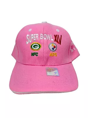 Green Bay Packers Super Bowl Xlv 2011 Pittsburgh Steelers 45 Strapback Hat • $6