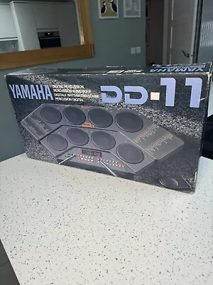 Vintage YAMAHA DD-11 DIGITAL DRUM MACHINE Wth 12V Mains Power Supply. • £110