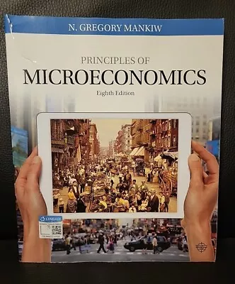 Principles Of Microeconomics - 8th Edition By N. Gregory Mankiw Paperback -VGood • $19.50