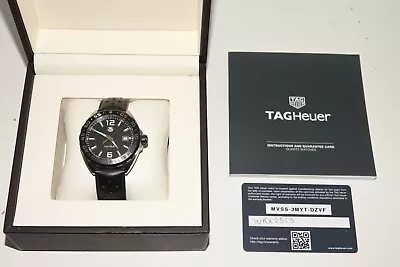 £620 TAG Heuer Formula 1 Men's Black Watch - WAZ1110 41mm Excellent Condition • £795