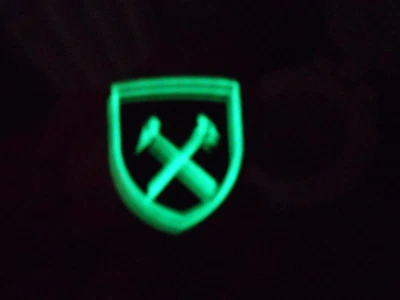 £3.99 • Buy West Ham United Luminous Glow Ienamel Pin Badge