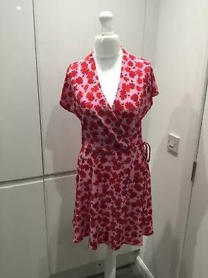 Mango Wrap Dress Size L • £10